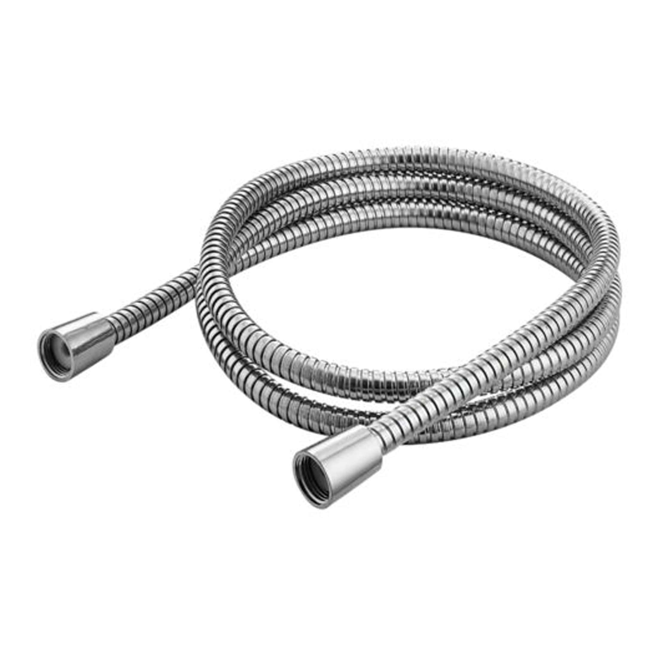 Flexible stainless steel shower hose for bathroom plumbing and repairs. Perfect for high-quality shower systems, durable, corrosion-resistant, and easy to install.