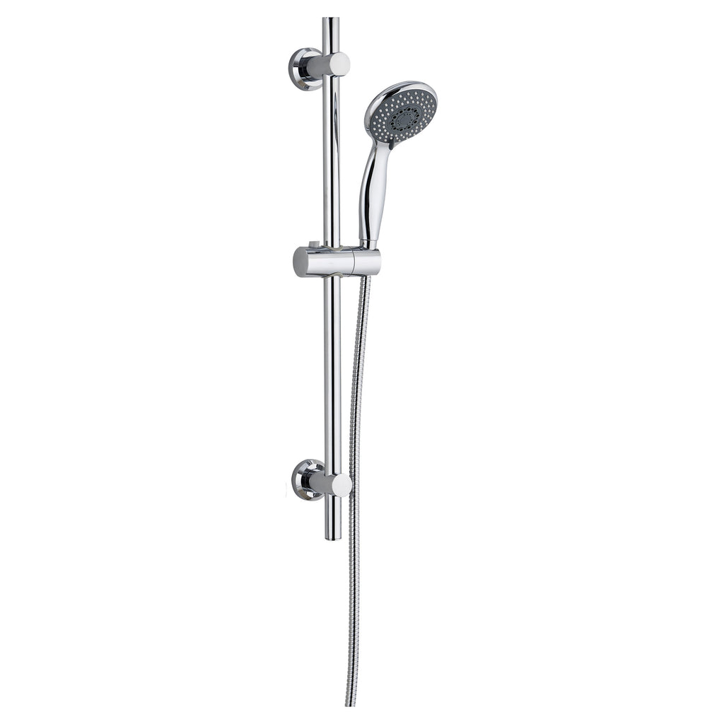 Tailored 3 Function Retro Fit Shower Riser Rail Kit - Chrome