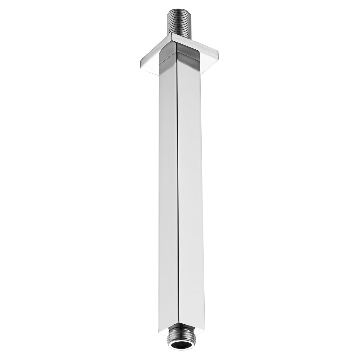 Tailored Square Ceiling Shower Arm - 250mm Long, Chrome