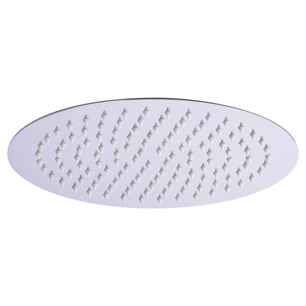 Tailored Round Stainless Steel Shower Head - 250mm X 250mm, Chrome