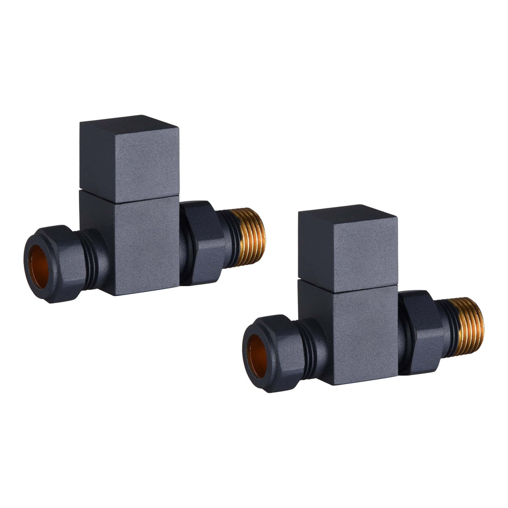 Tailored Cubic Straight Radiator Valves