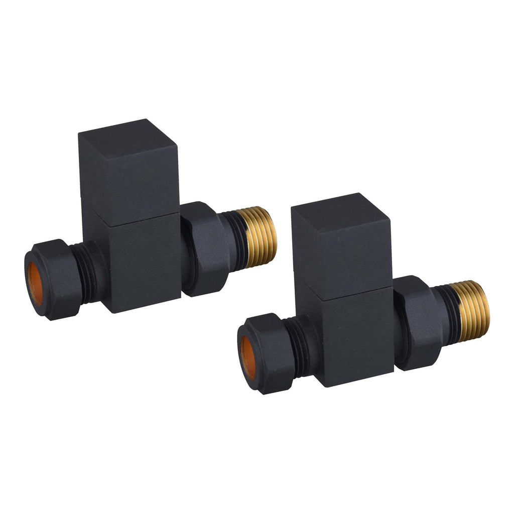 Tailored Cubic Straight Radiator Valves