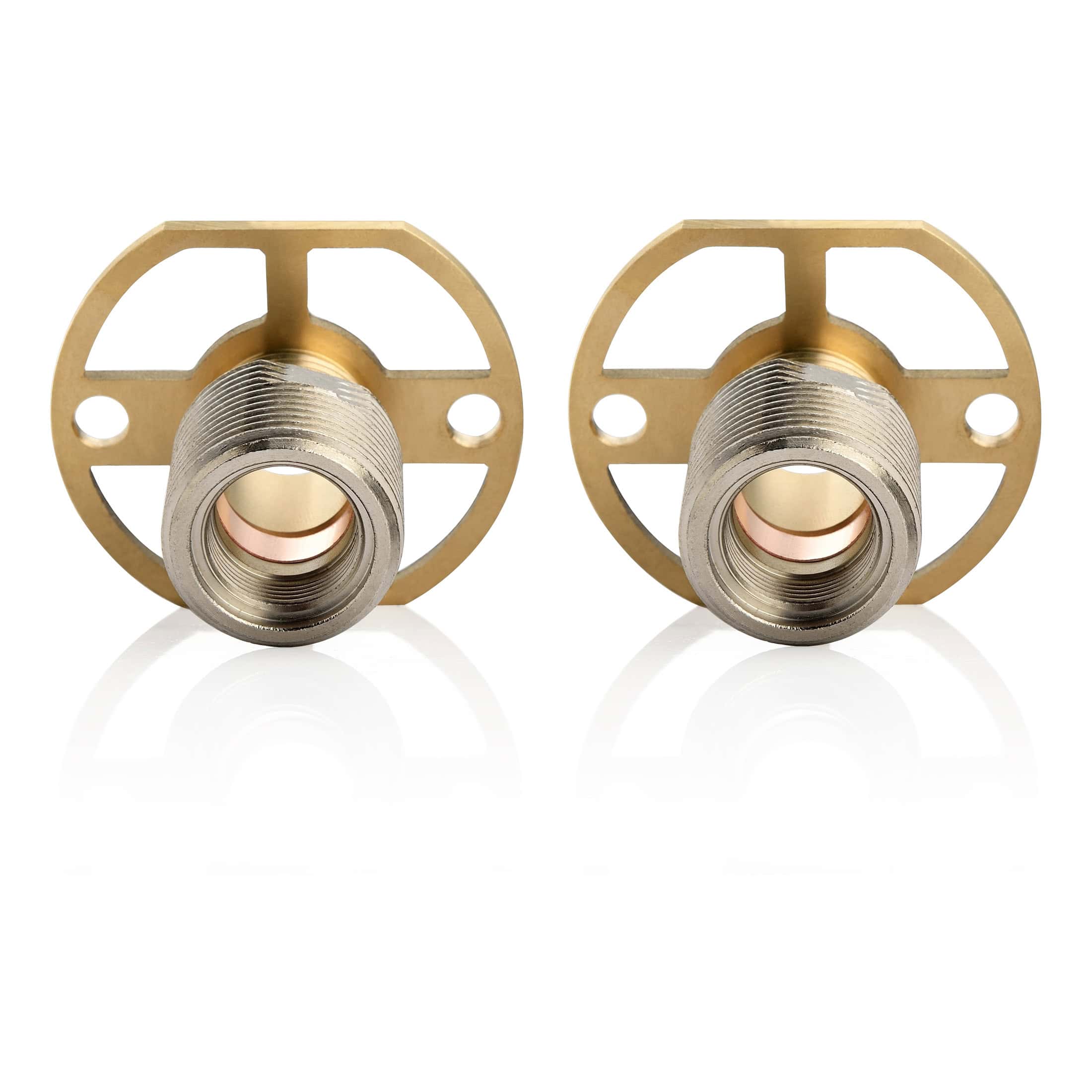 High-quality brass and stainless steel plumbing valve connectors for bathroom installation, compatible with various plumbing systems, durable and corrosion resistant.
