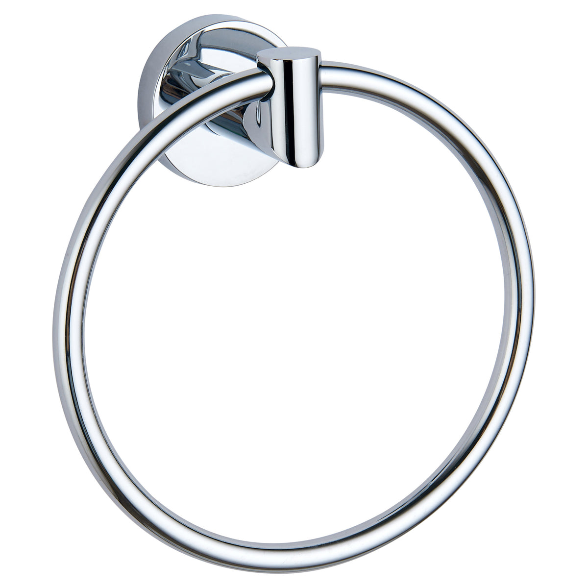 Tailored Melbourne Round Towel Ring, Chrome