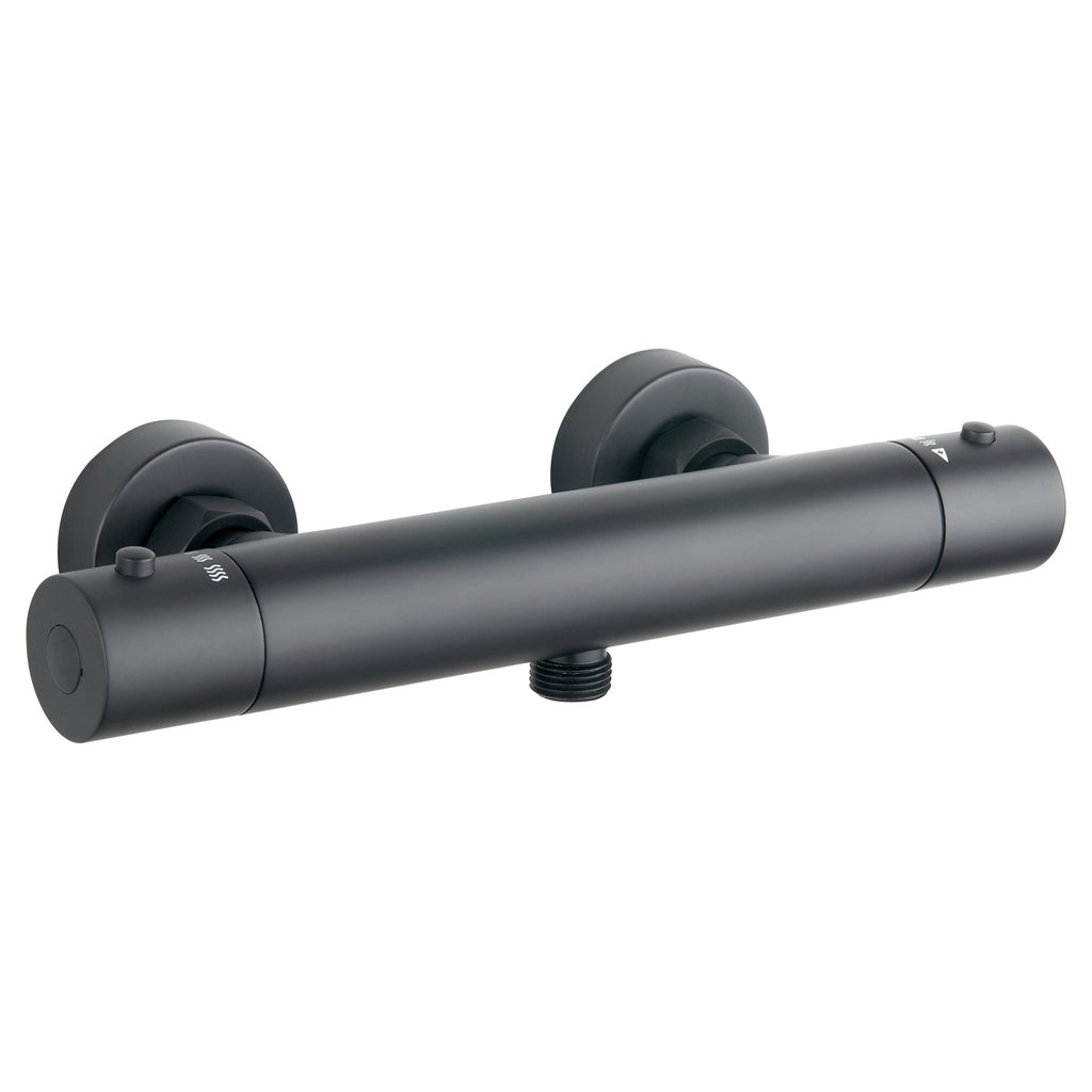 Tailored?Round Cool Touch 1 Outlet Thermostatic Bar Shower Valve With Easy Fit Kit, Chrome