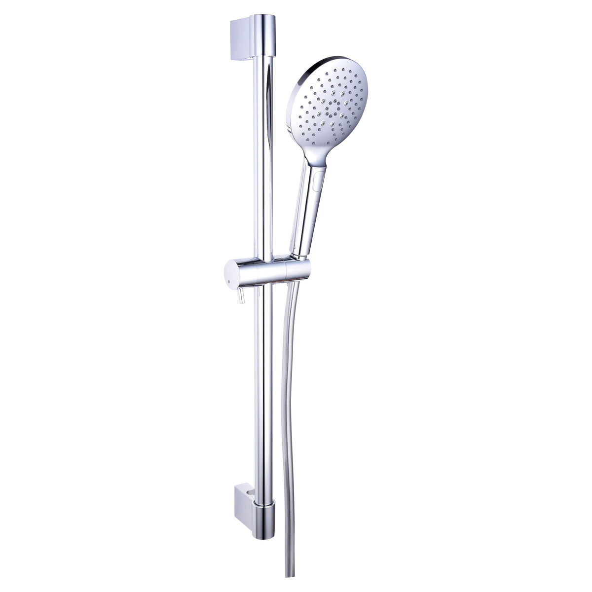 Tailored 3 Mode Round Shower Riser Rail Kit, Chrome