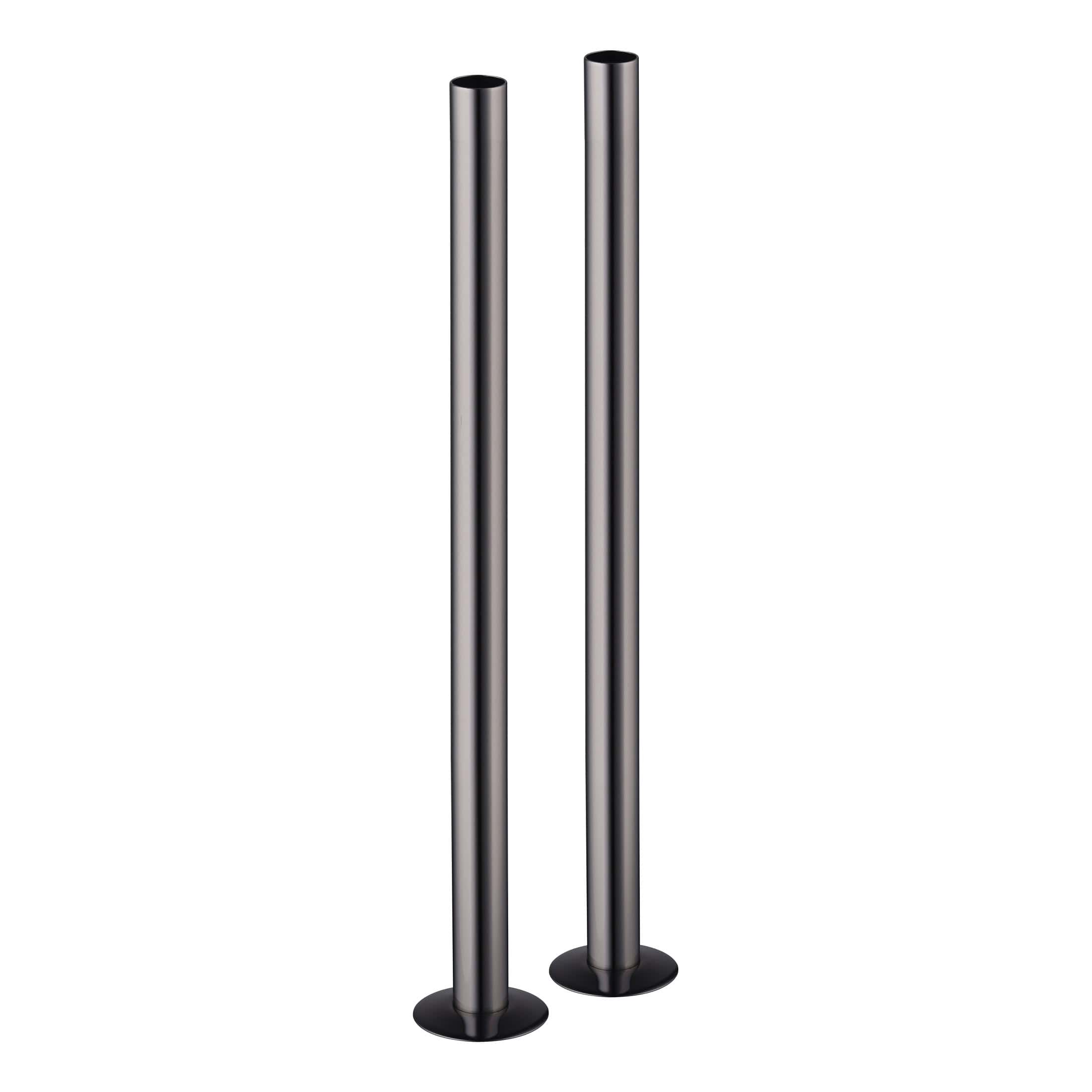 Stainless steel bathroom towel bars, sleek modern design, ideal for contemporary Bubly Bathrooms, durable and stylish accessories for premium bathroom fixtures.