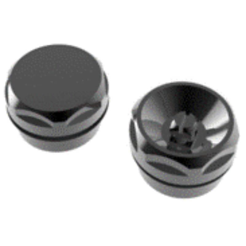 Black stainless steel bathroom drain covers, modern and sleek bathroom accessories for stylish bathroom design. Suitable for various shower and bath drainage needs.