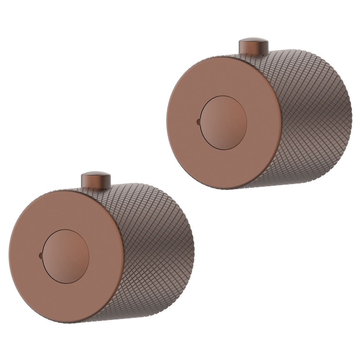 Tailored Menai Round Knurled Handle Brushed Bronze