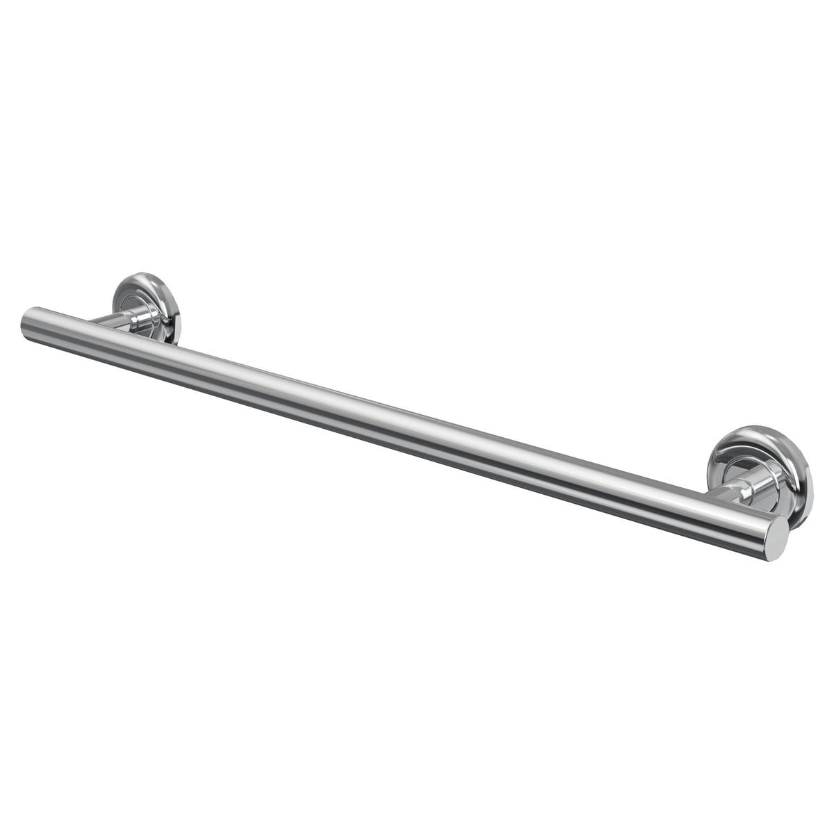 Tailored Melbourne Round 25mm Grab Rail - 600x77x65mm, Chrome