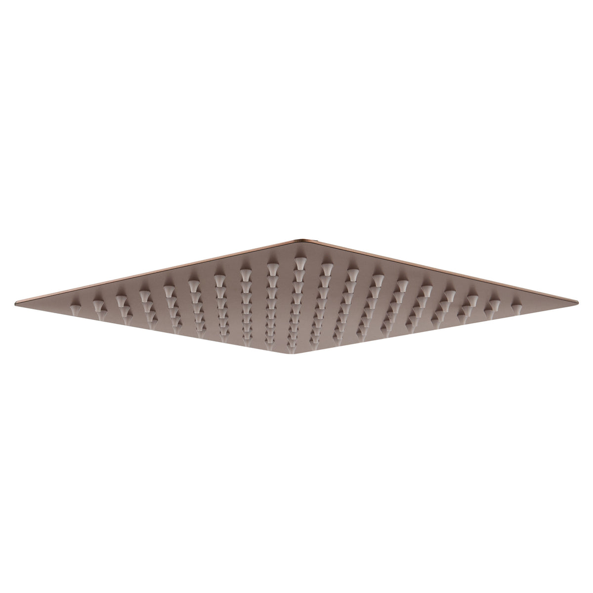 Tailored Brushed Bronze SS Square Shower Head 250mm