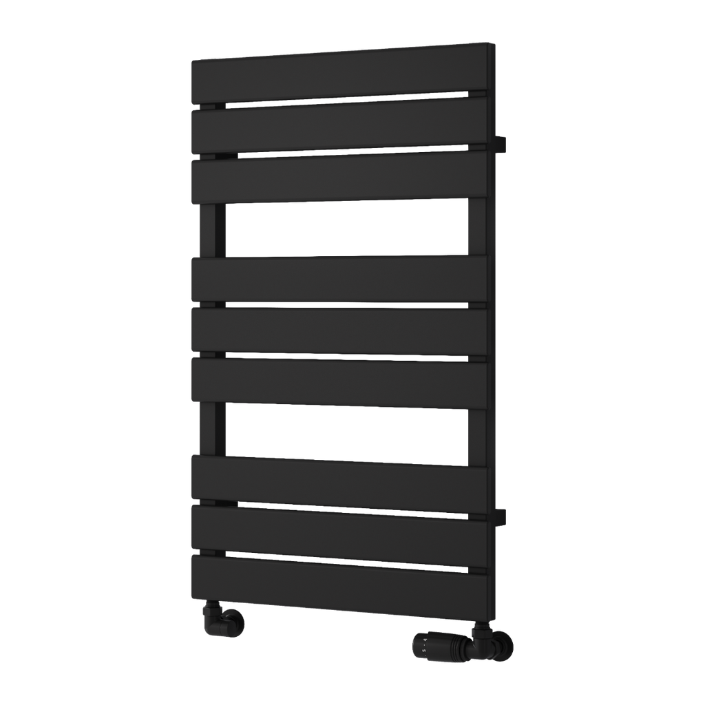 Reina Avola Black Heated Towel Rail 823mm X 500mm