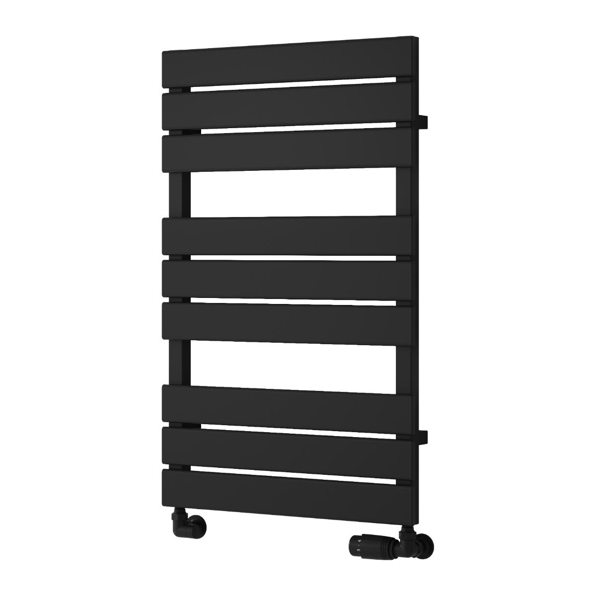 Reina Avola Black Heated Towel Rail 823mm X 500mm