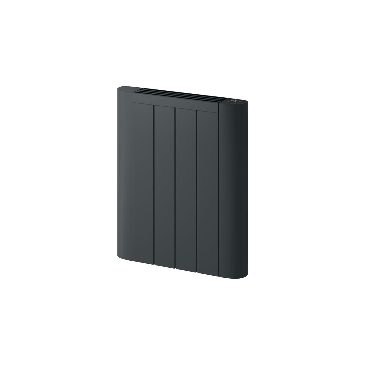 Reina Serre Anthracite Horizontal Electric Radiator 580mm X 480mm