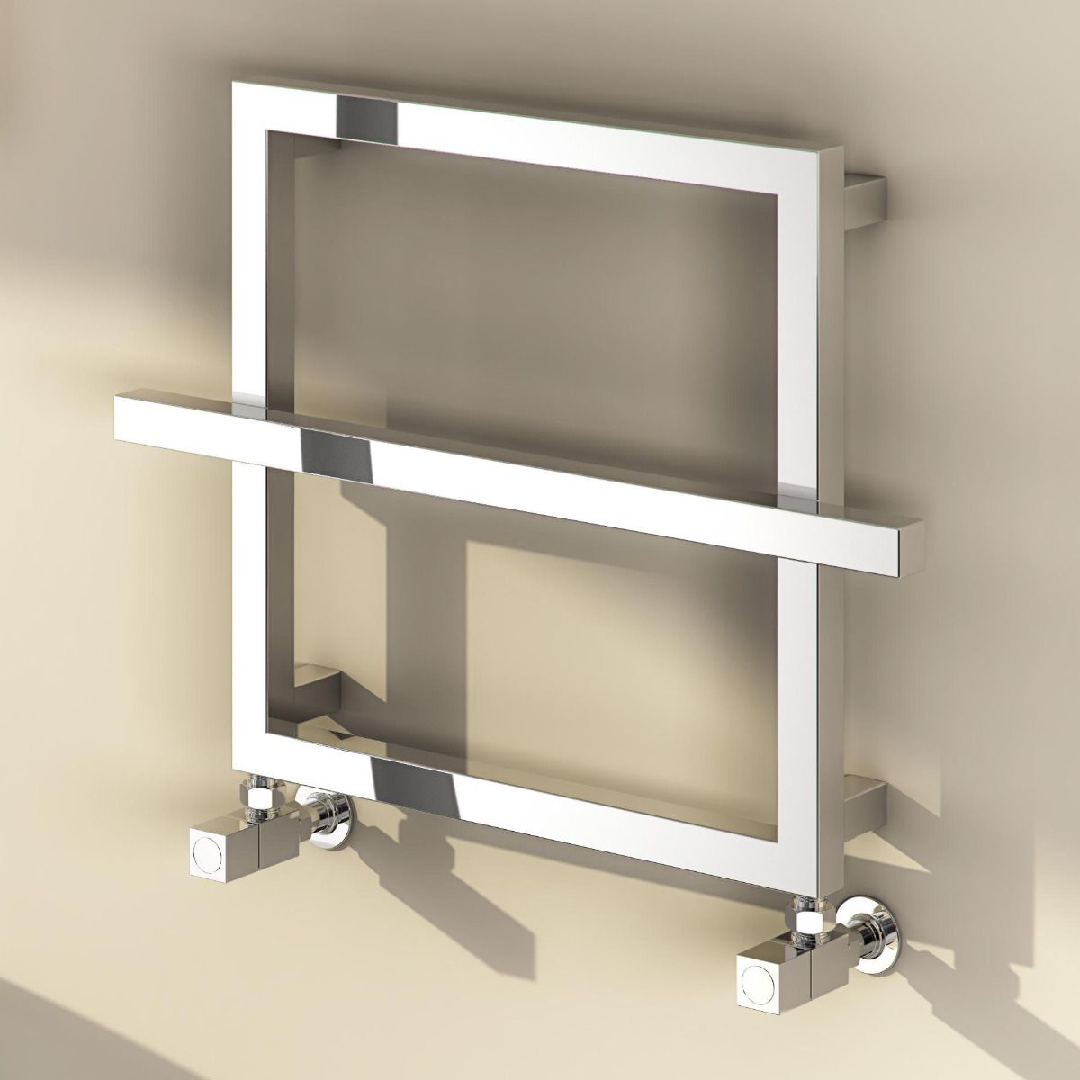 Reina Lago 1 Chrome Heated Towel Rail