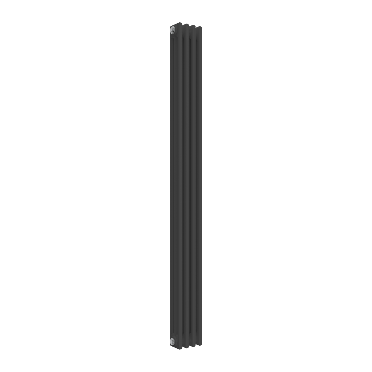 Reina Colona Vertical 3 Column Anthracite Radiator 1800mm X 200mm