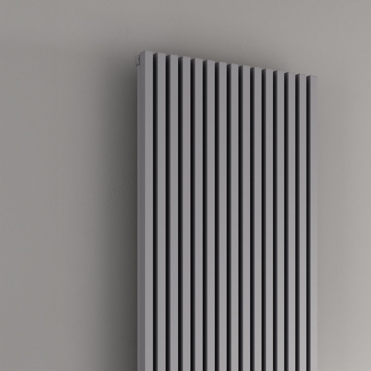 Reina Albano Silver Vertical Designer Radiator