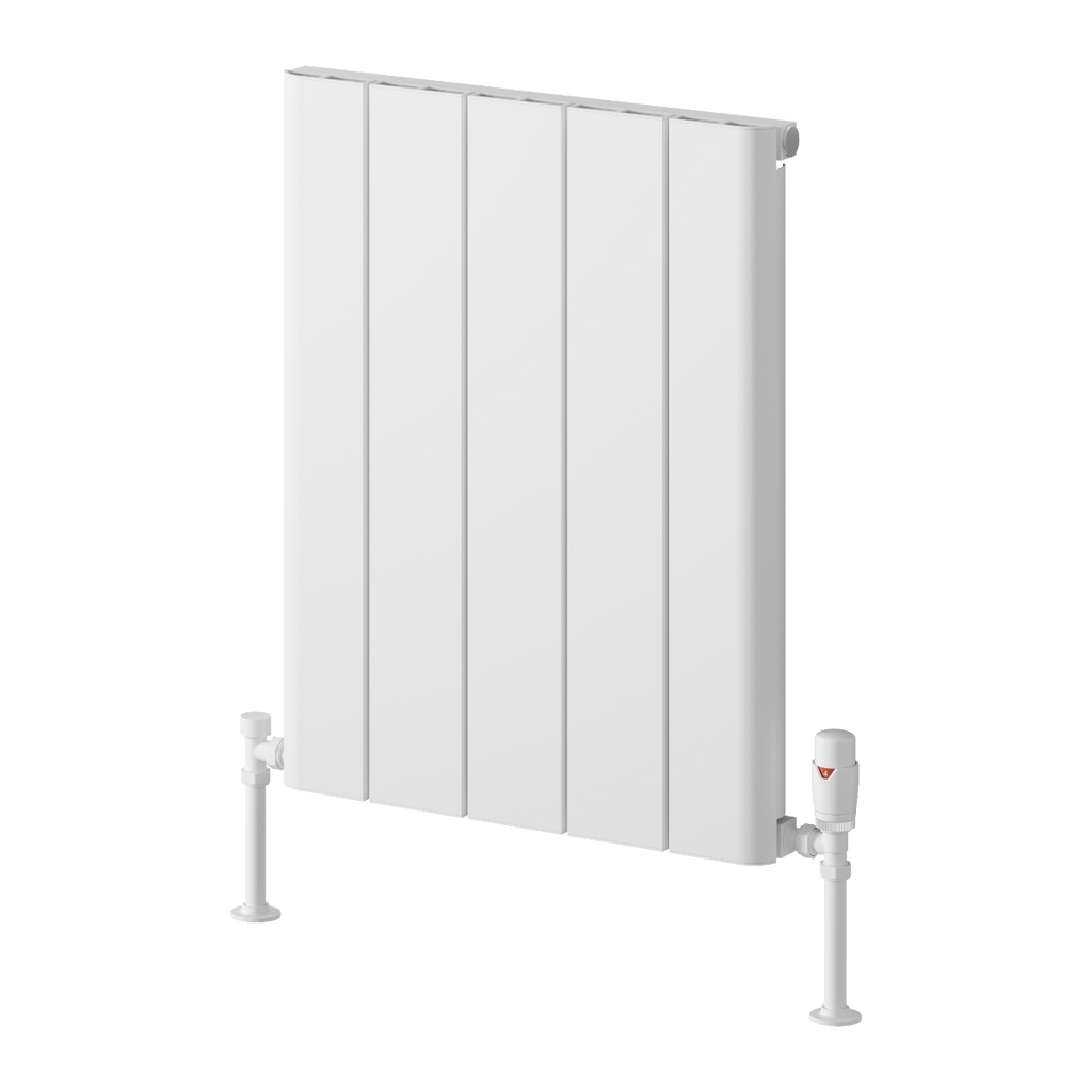 Reina Resia Horizontal White Designer Radiator 600mm X 470mm