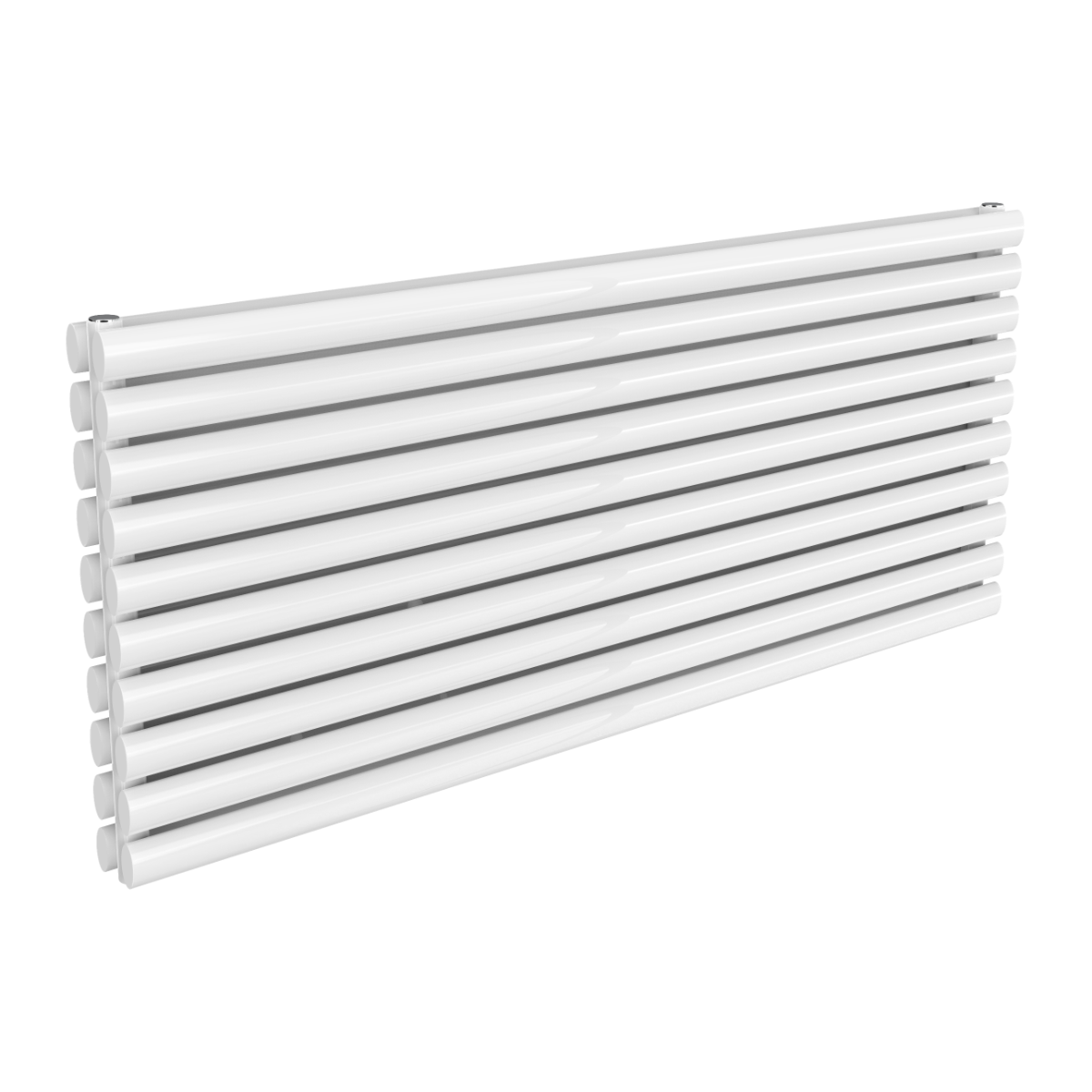 Reina Nevah Single White Designer Radiator 590mm X 1400mm