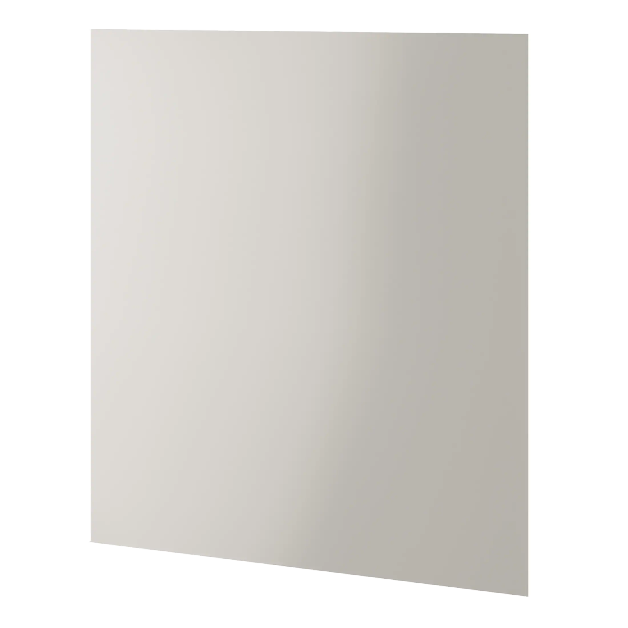 White bathroom mirror with clean edges, perfect for contemporary bathroom renovation, combining style and functionality with high-quality materials.