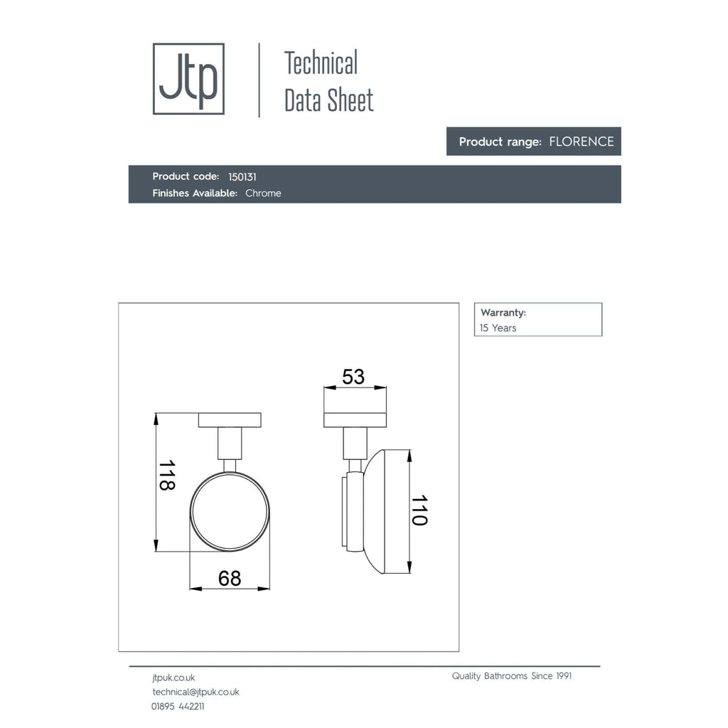 Elegant chrome bathroom towel holder with modern design, perfect for contemporary Bubly Bathrooms installations.