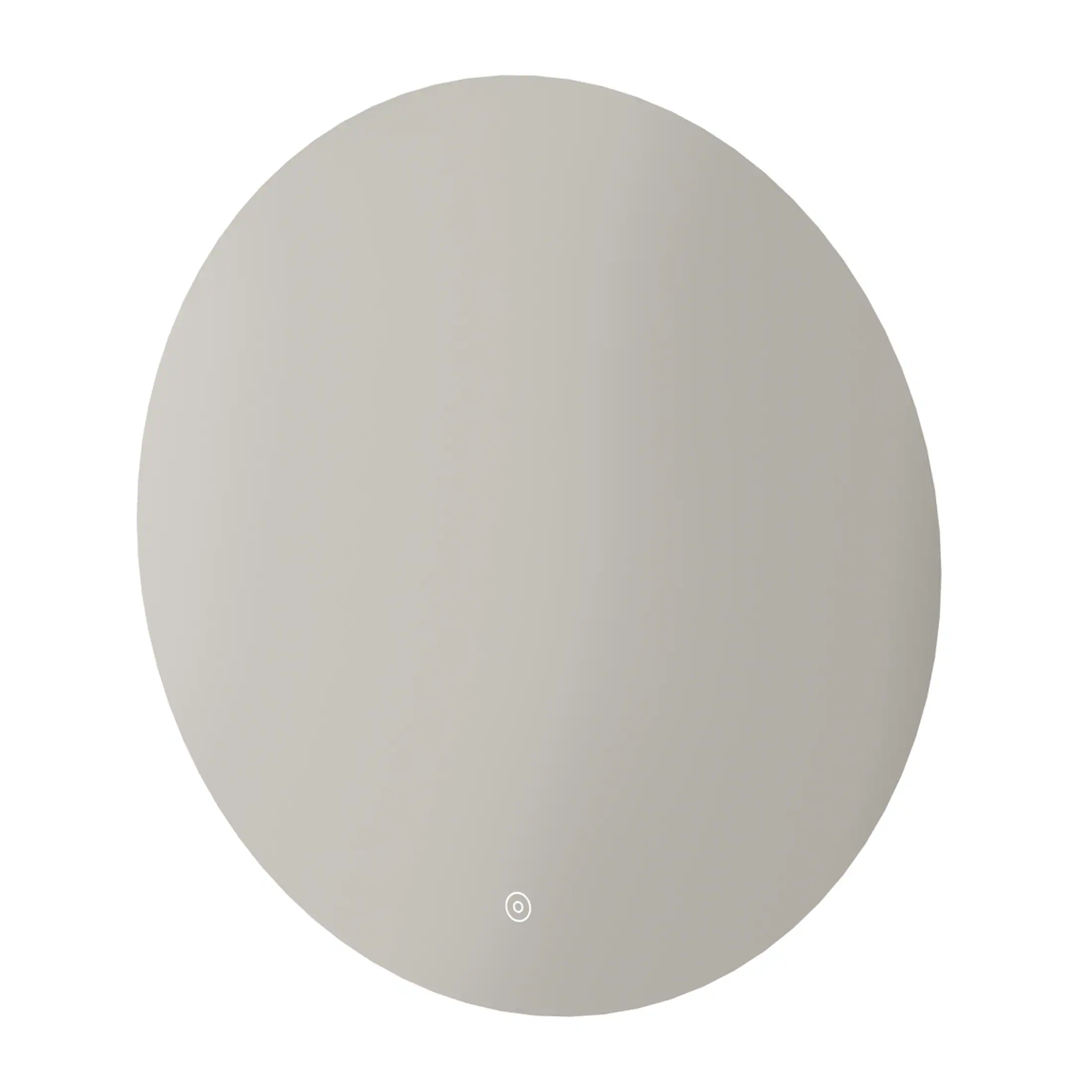 Sleek modern round bathroom mirror with minimalist design, perfect for contemporary bathroom decor, enhancing space and lighting.