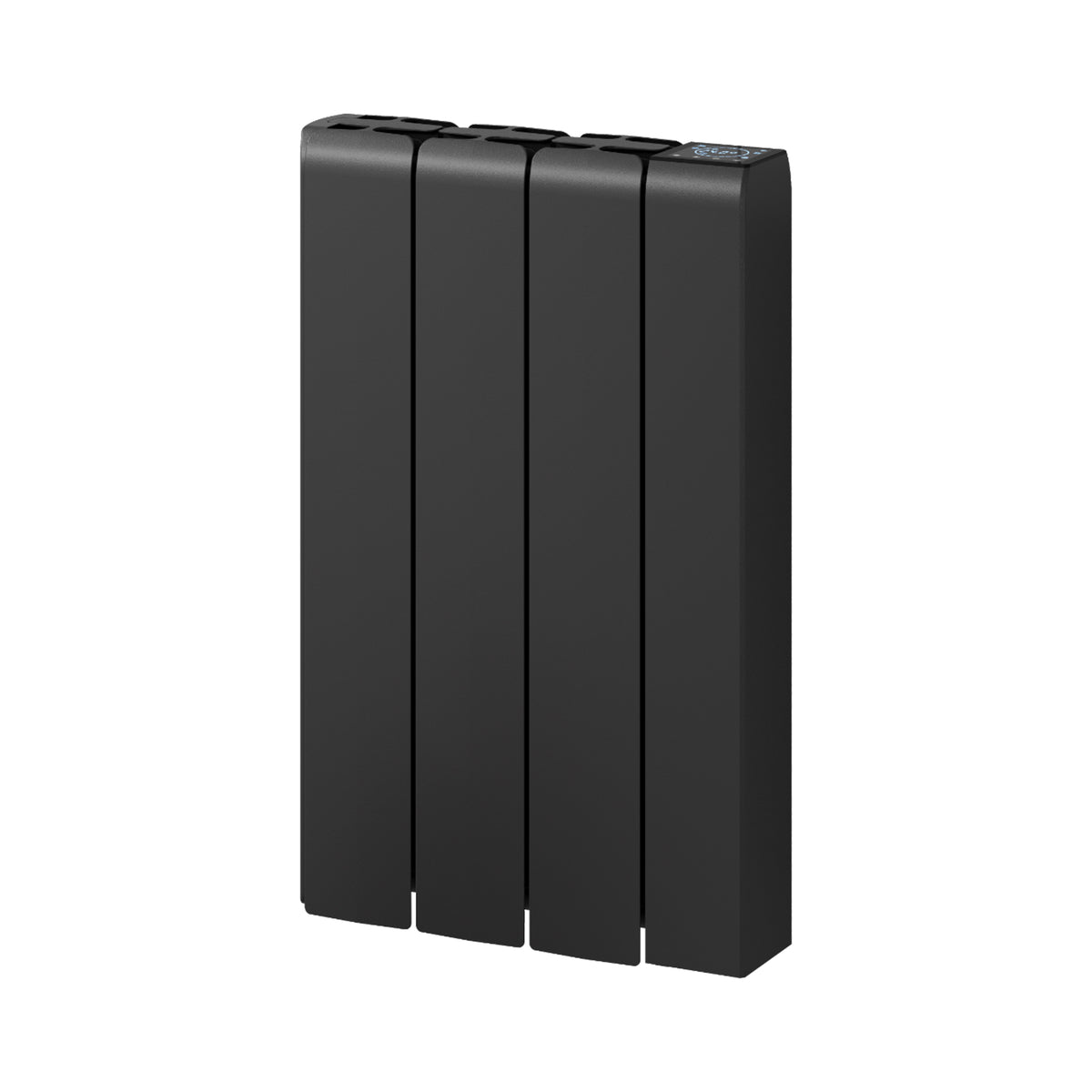 Reina Aron Black Horizontal Electric Radiator 570mm X 360mm