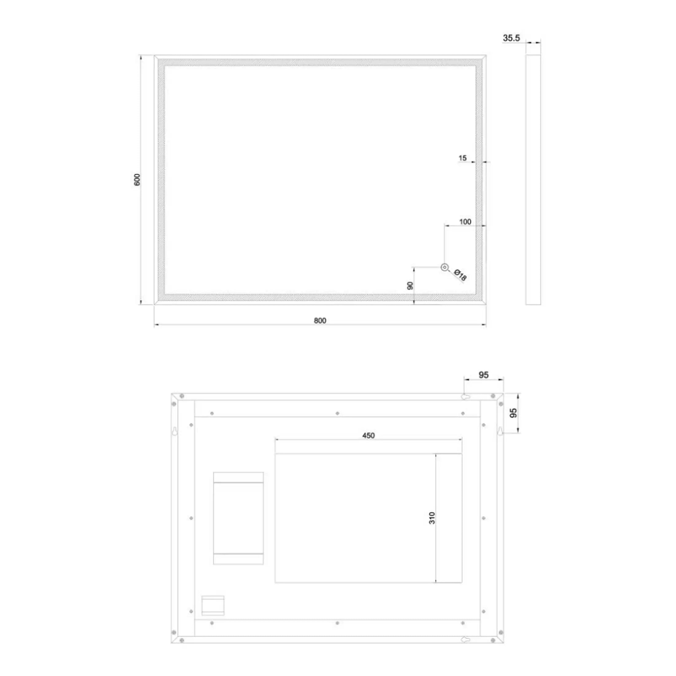 Premium shower enclosure design with precise dimensions and high-quality materials for modern bathrooms. Customisable and durable, perfect for upgrading your bathroom with style and functionality.