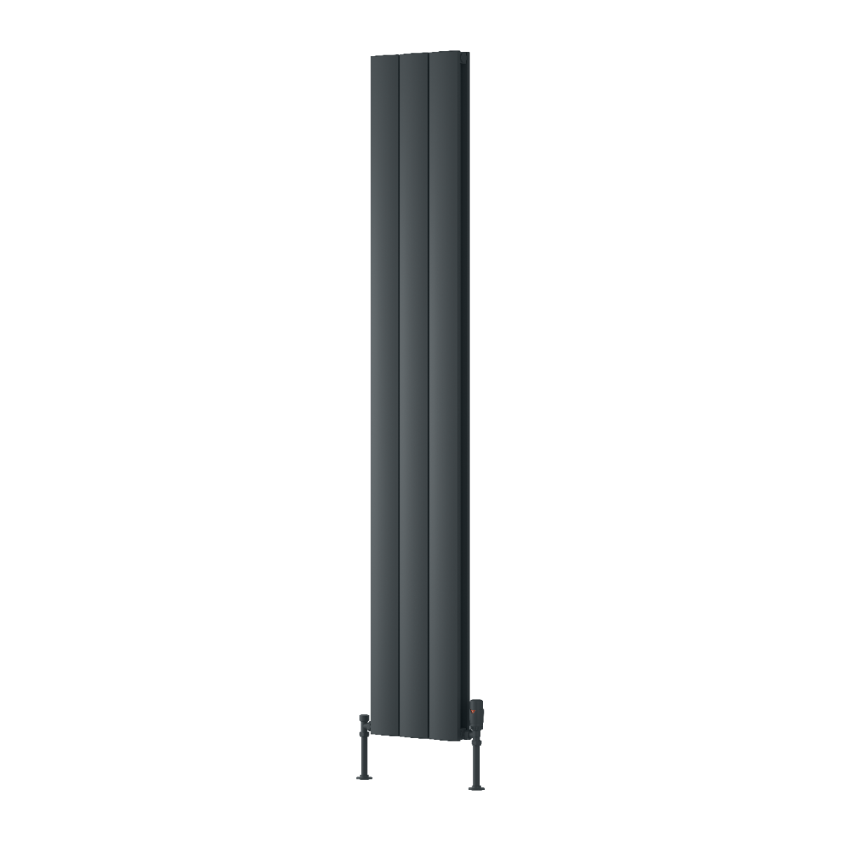 Reina Loco Vertical Double Anthracite Designer Radiator 1800mm X 280mm