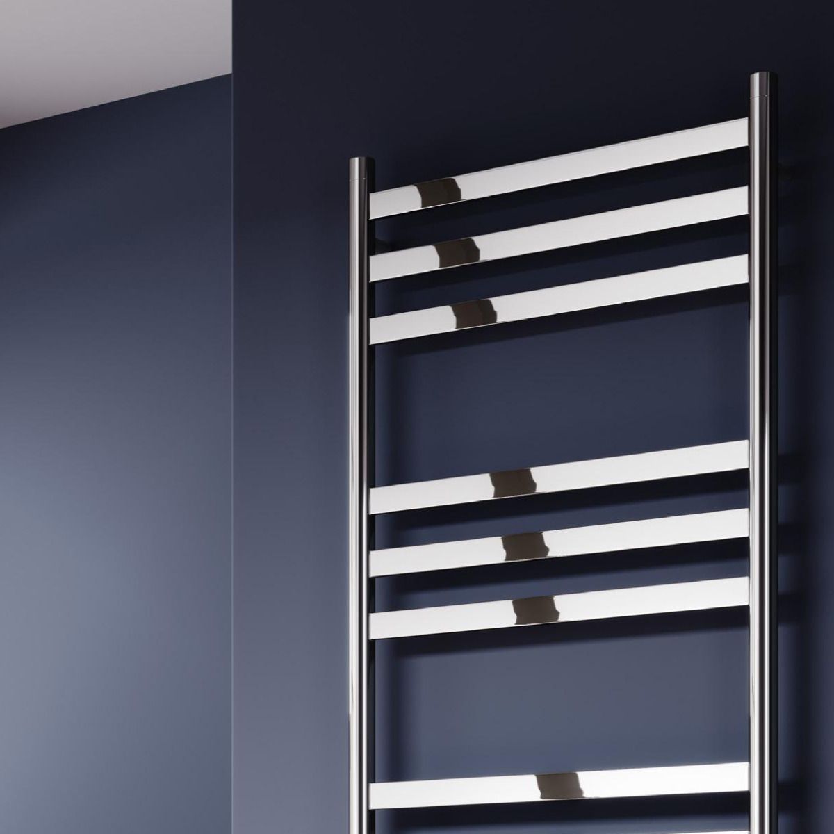 Reina Misa Polished Stainless Steel Heated Towel Rail