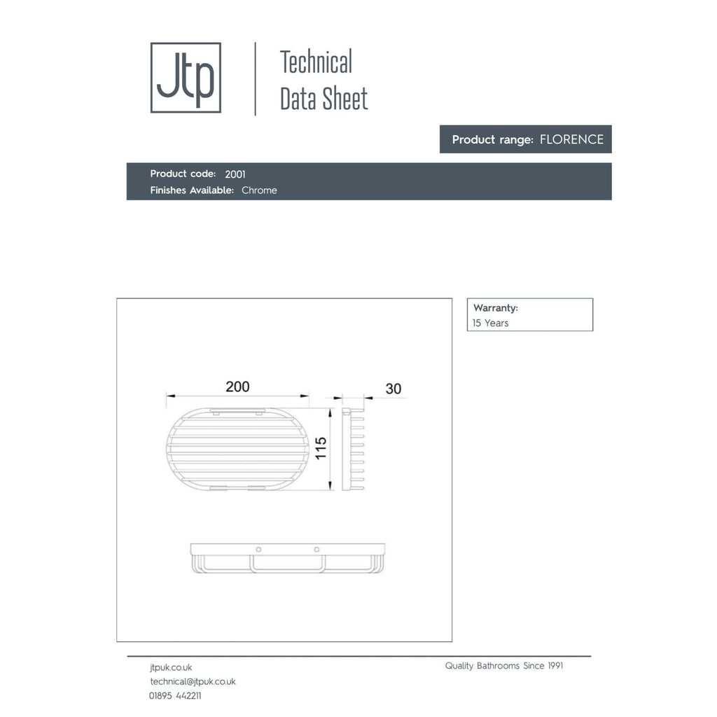 Sleek chrome bathroom air vent with horizontal grille design, measuring 200mm by 115mm, ideal for modern bathroom ventilation systems. Durable material with a 15-year warranty, suitable for stylish bathroom renovations.