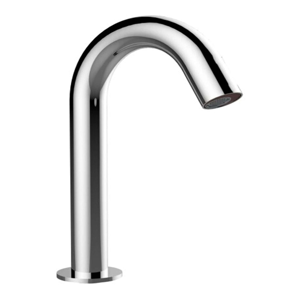 Sleek chrome bathroom tap, modern design for stylish sinks and basins, high-quality bathroom fixtures, durable and easy to clean for luxury bathroom renovation.