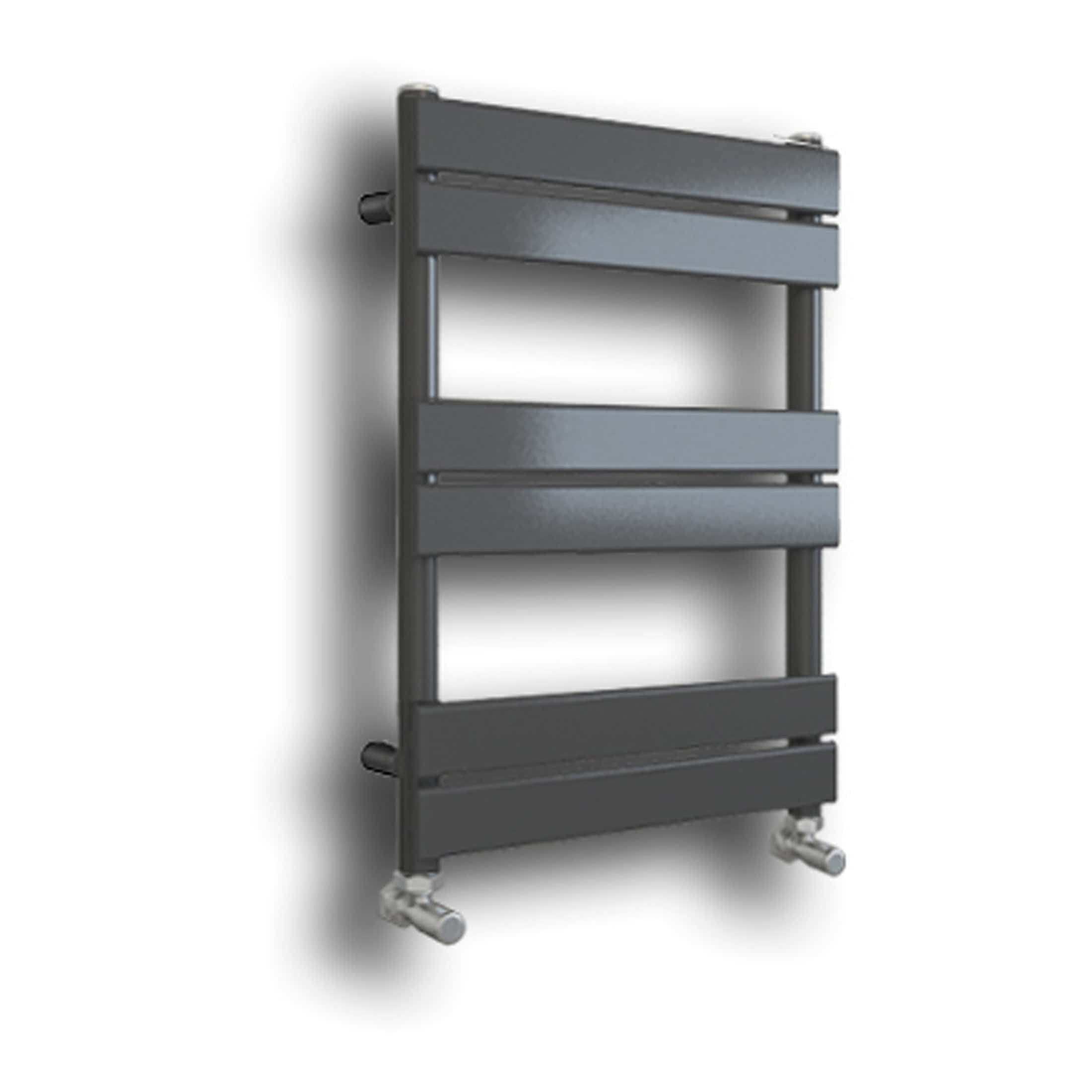 Aluminium radiator towel rail, contemporary bathroom heating solution, durable and sleek design, perfect for drying towels and adding warmth to your bathroom.