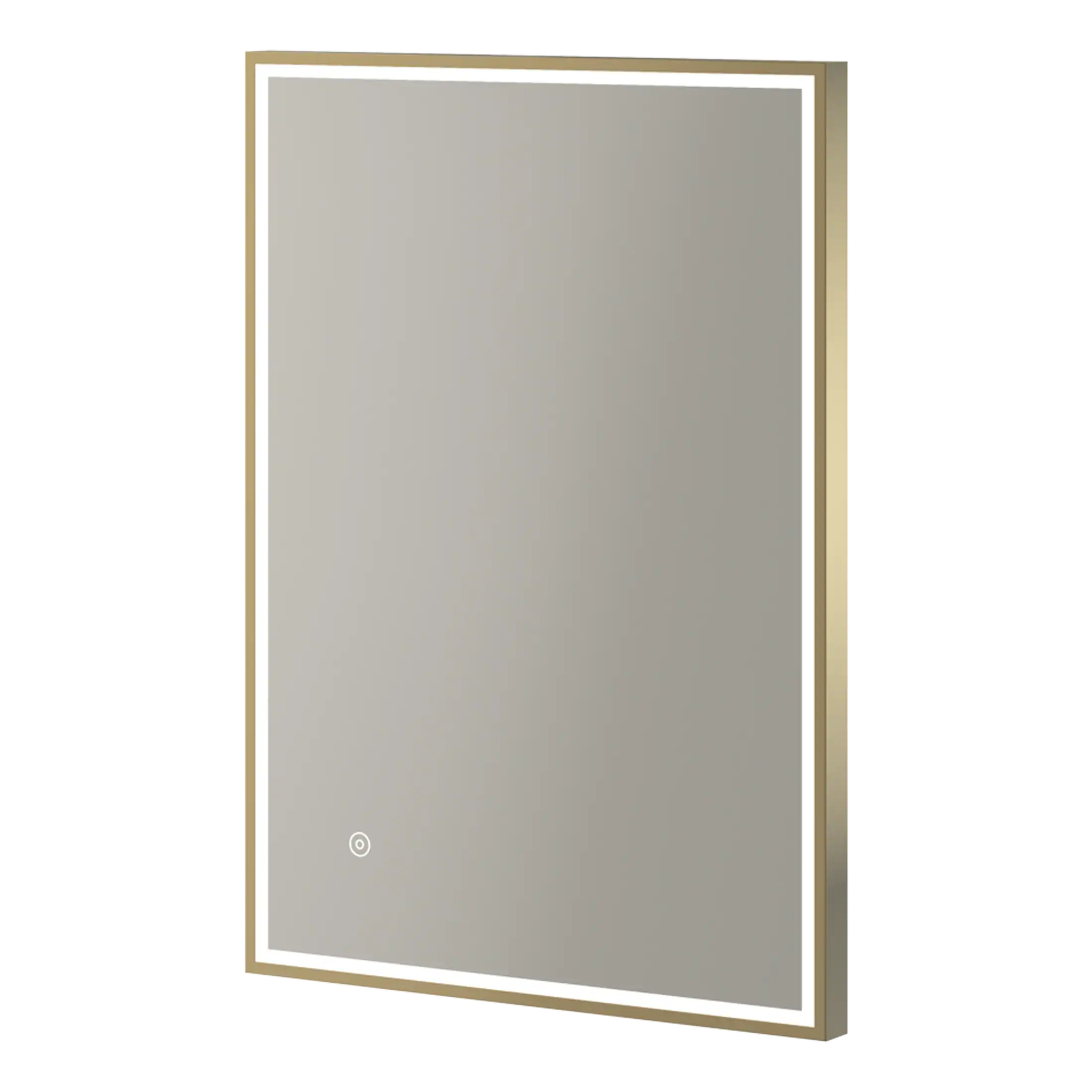 Sleek modern bathroom mirror with LED lighting, ideal for enhancing bathroom decor and functionality, perfect for contemporary bathroom designs.