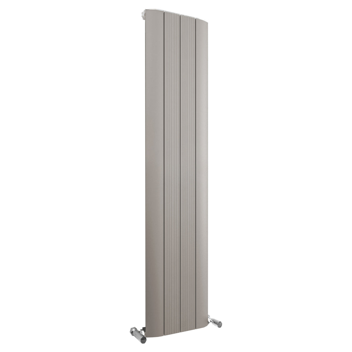 Tailored Taupo Aluminium Radiator 1800x375mm - Soft Coffee - view 3