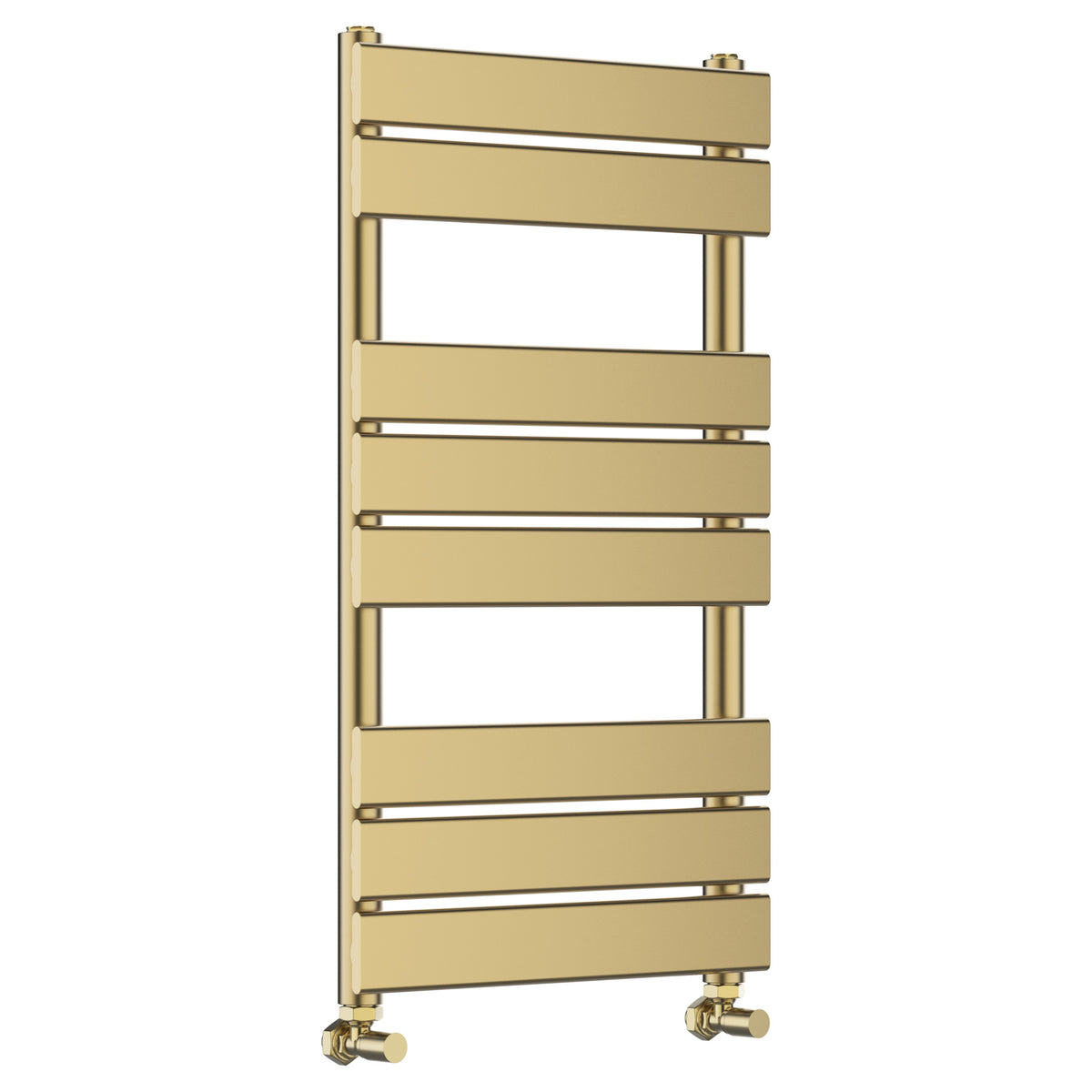 Tailored Queenstown Brushed Brass Radiator