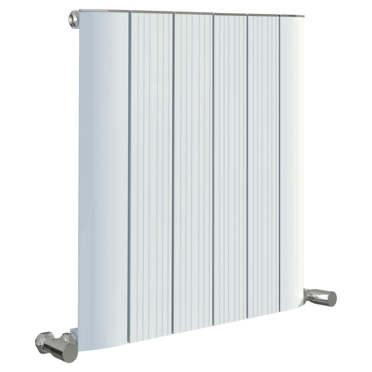 Tailored Taupo Aluminium Radiator 600x565mm, White