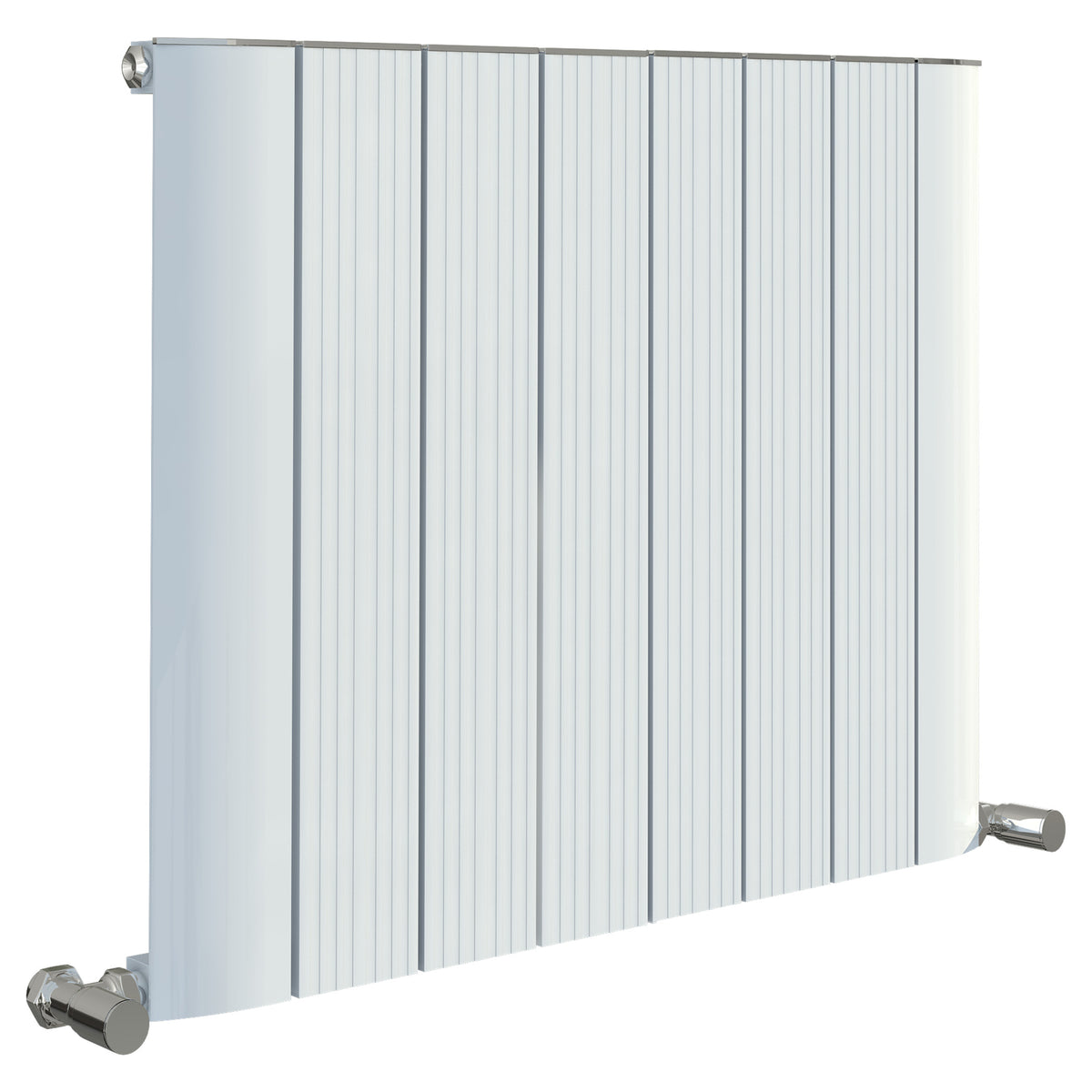 Tailored Taupo Aluminium Radiator 600x755mm, White