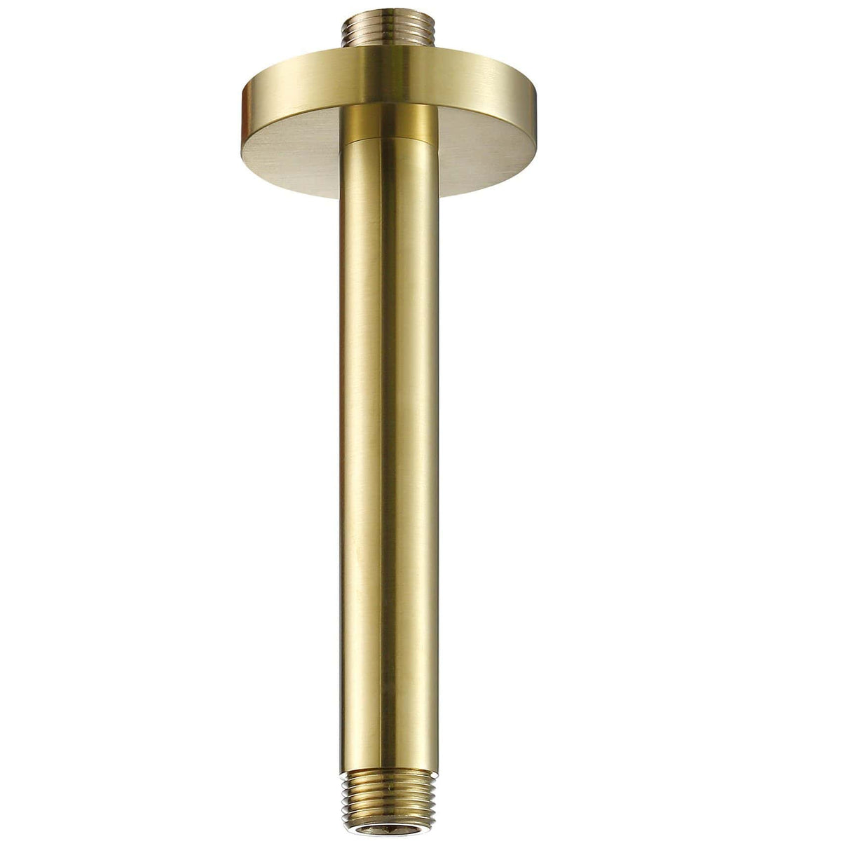 Brass bathroom shower riser pipe, high-quality plumbing component, durable and corrosion-resistant, designed for modern bathrooms. Suitable for connecting shower heads and fittings.