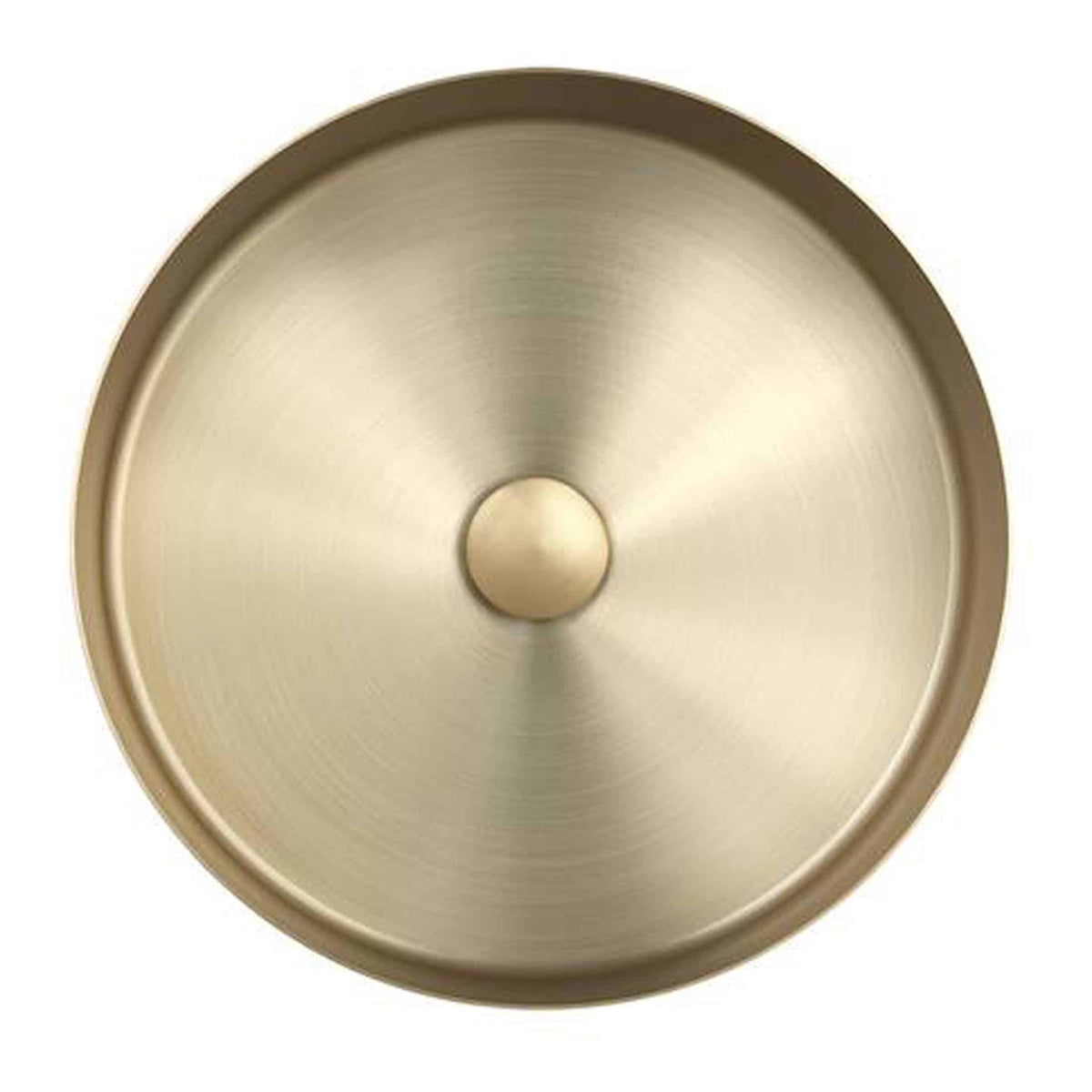 Shower drain cover in brushed gold finish, perfect for modern bathroom renovation, designed for durability and style.