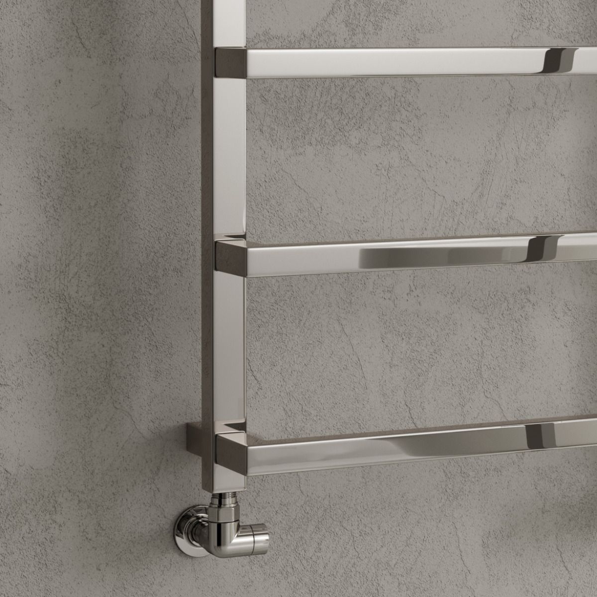 Reina Glora Chrome Heated Towel Rail