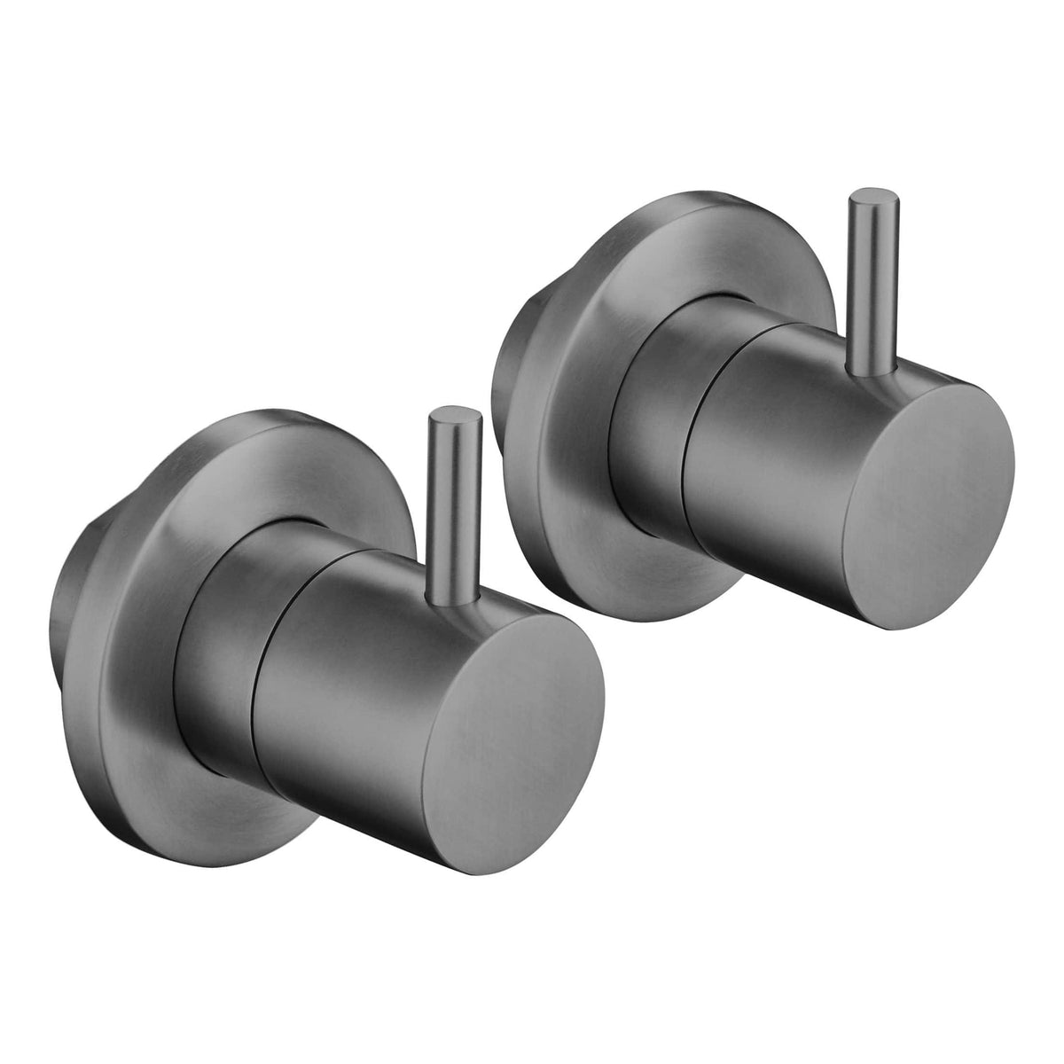 Modern stainless steel bathroom wall hooks for towel and robe hanging, stylish and durable bathroom accessories by Bubly Bathrooms. Reinforced design for secure use. Suitable for contemporary bathrooms.