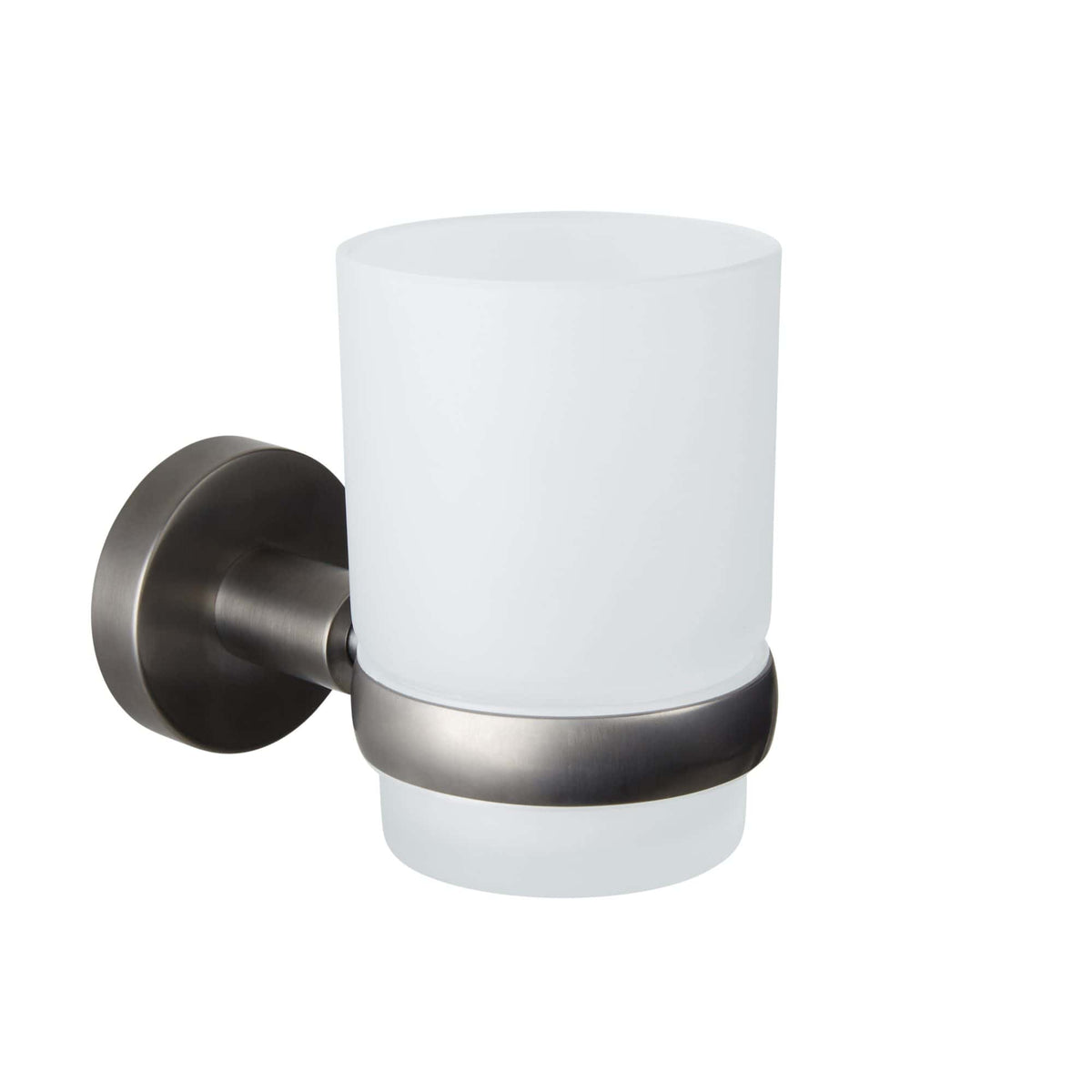 Bubly bathrooms wall-mounted modern light fixture with frosted glass and brushed nickel finish, ideal for contemporary bathroom lighting and decor.