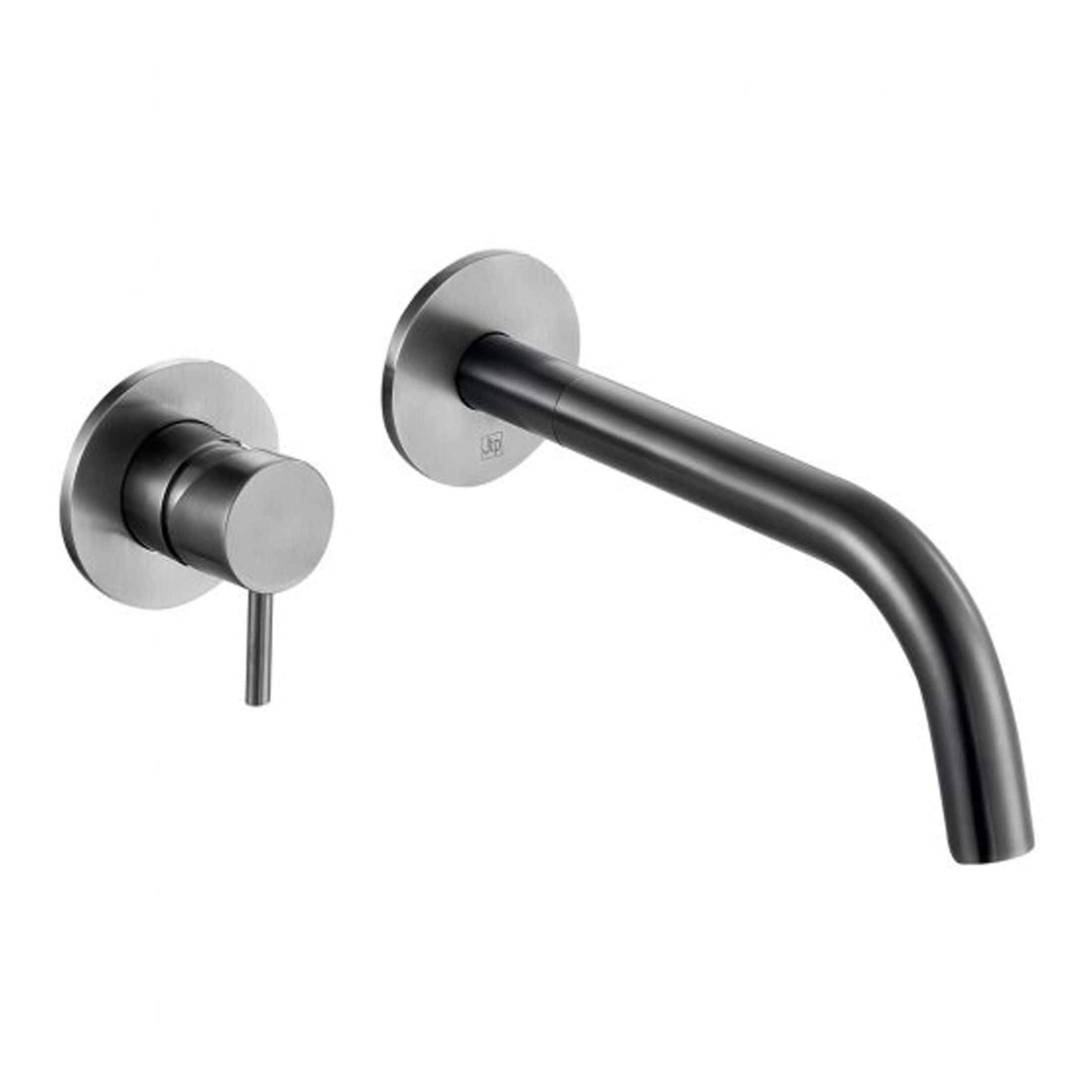 Sleek modern stainless steel kitchen tap with a minimalist design, ideal for contemporary bathrooms and kitchens. Durable, corrosion-resistant, and easy to install, perfect for stylish water fixtures.