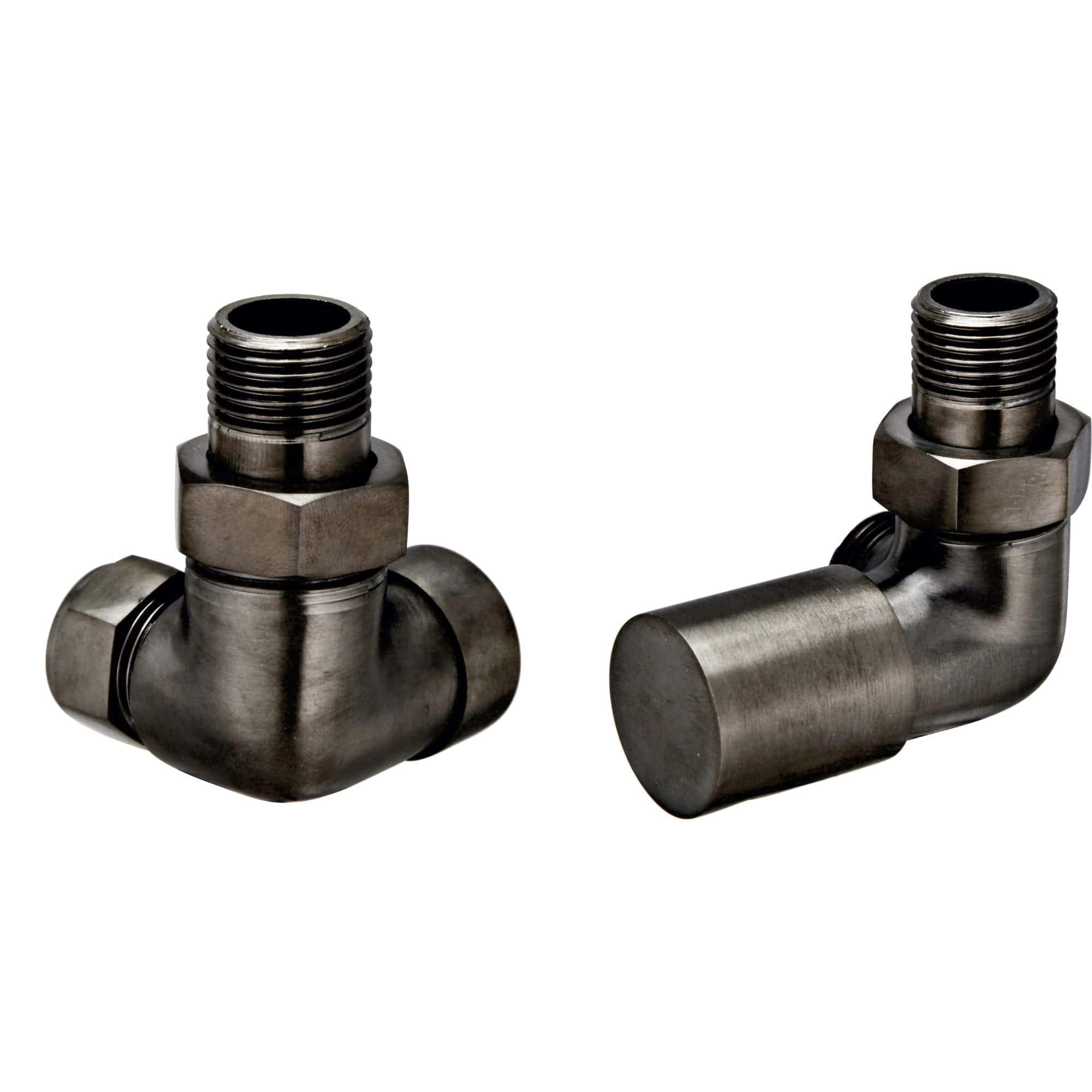 Metal pipe fittings for bathroom plumbing, adjustable and corrosion-resistant, ideal for modern bathroom installations. Suitable for connecting pipes in high-quality bathroom shower and sink systems.