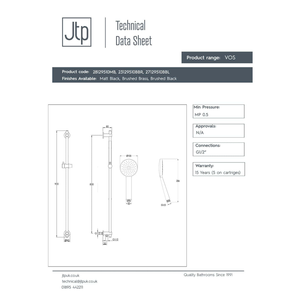 High-quality Gomera exposed thermostatic shower speaker with adjustable height, G1/2 connections, perfect for modern Bubly bathrooms and premium bathroom accessories.