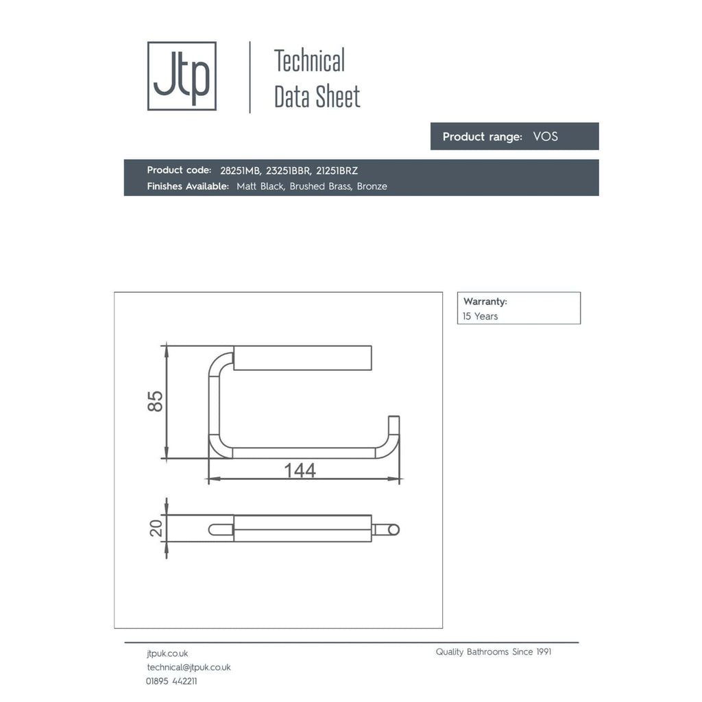 Contemporary Bubly Bathrooms towel ring in brushed brass finish, ideal for modern bathrooms, combining style and functionality with easy wall mounting.