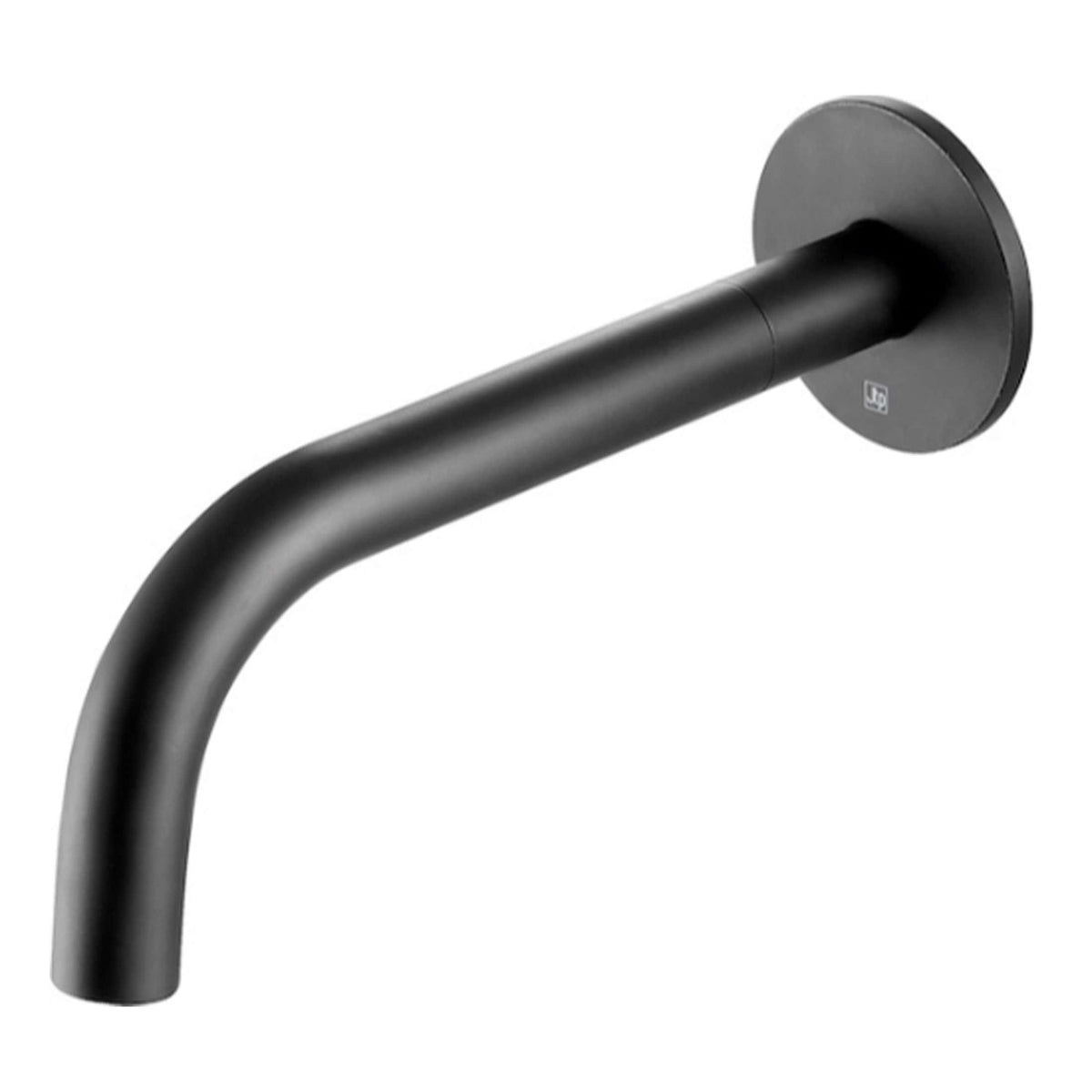 Black bathroom grab rail from Bubly Bathrooms, modern and sturdy for safety and support. Ideal for elderly and disabled bathroom accessibility enhancements. Easy to install and sleek design.