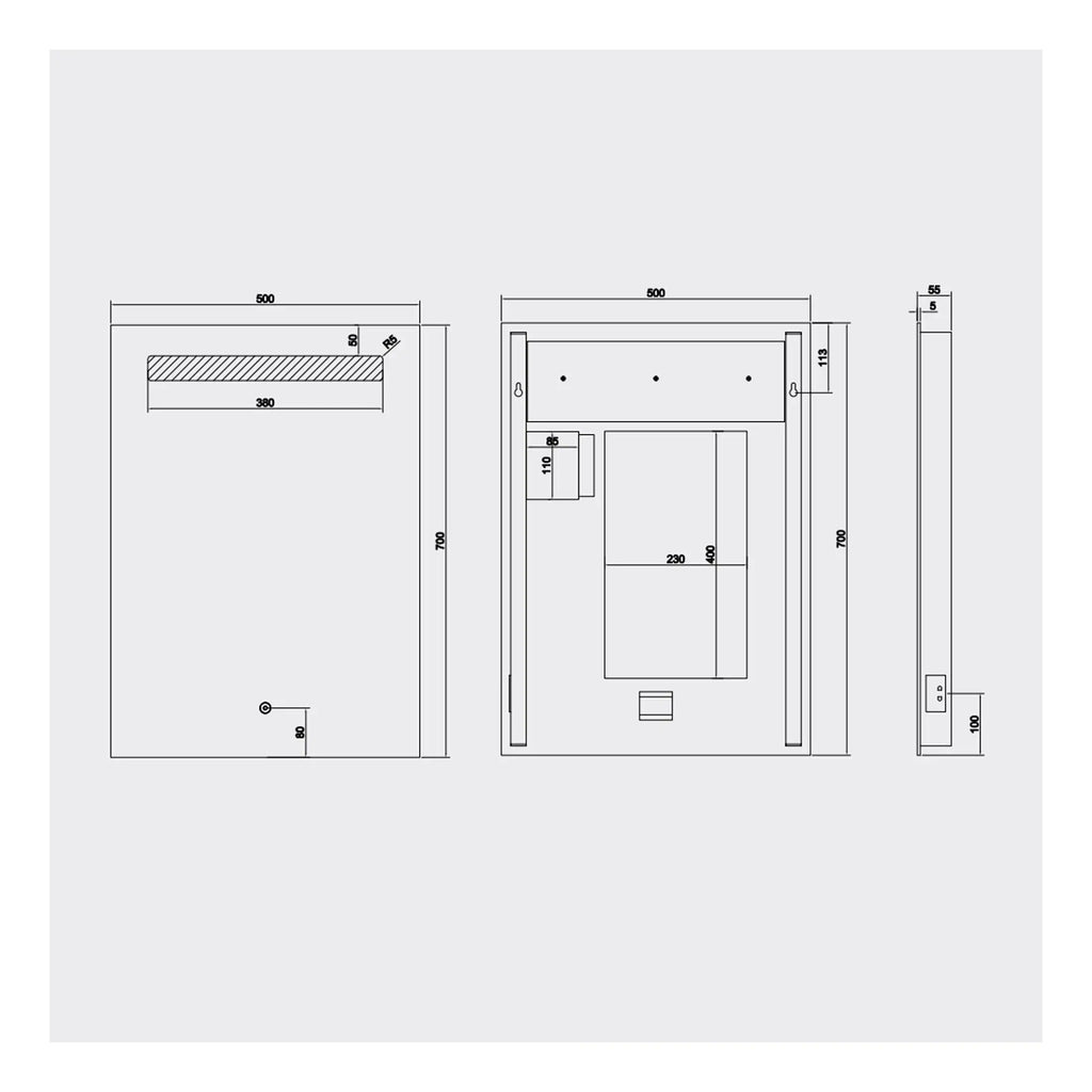 High-quality bathroom design blueprint from Bubly Bathrooms showcasing detailed measurements and layout for modern bathroom renovation in the UK.