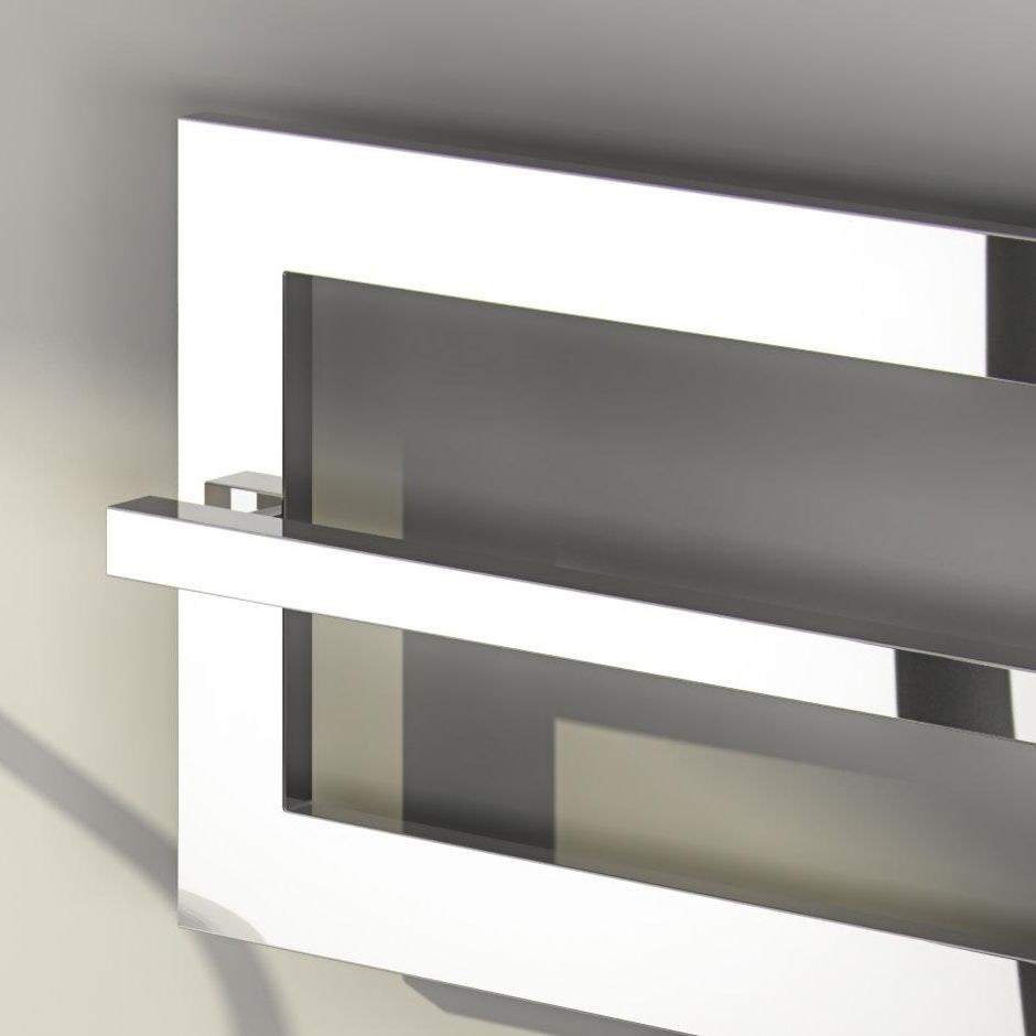 Reina Breno Chrome Heated Towel Rail